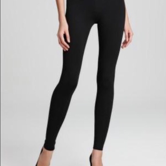 Vince Pants - Vince Black lambskin suede leather leggings
